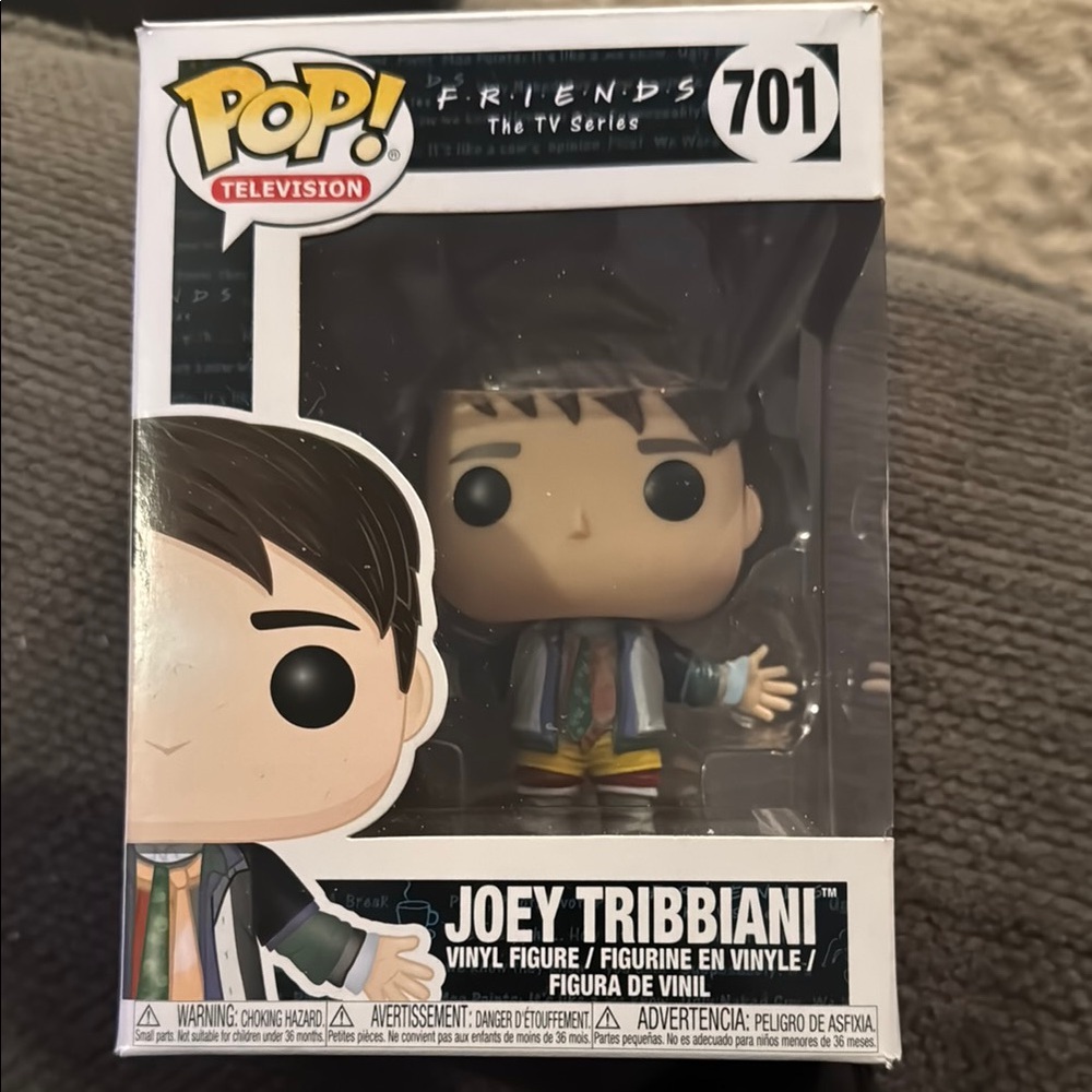 Funko Pop Friends Joey Tribbiani Vinyl Figure